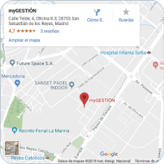 mapa myGESTIÓN