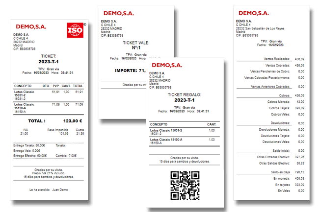 personaliza tickets