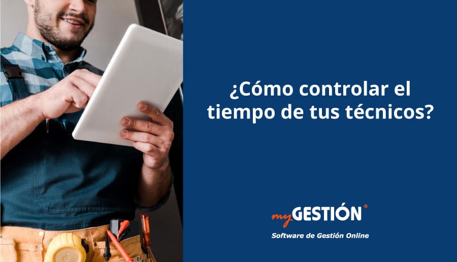 Controlar tiempo de trabajo del personal técnico