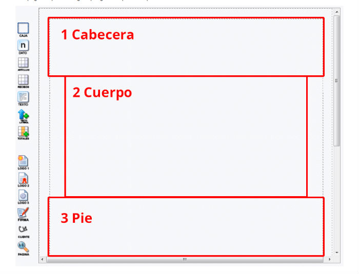 diseño de las facturas
