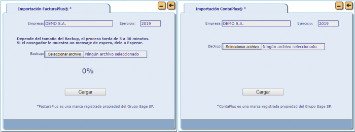 importar datos a facturaplus y contaplus 