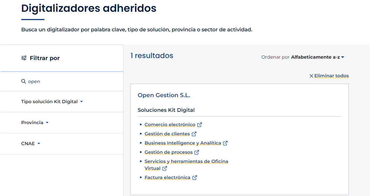 mygestión ERP agente digitalizador