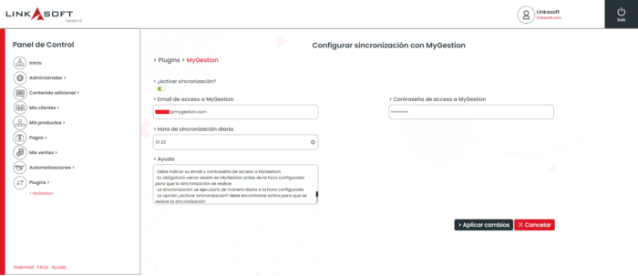 myGESTIÓN y Linkasoft