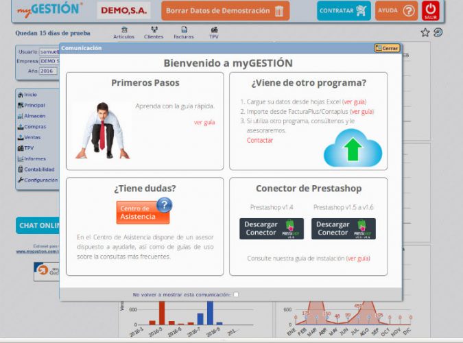 Primeros pasos con myGESTIÓN Date de alta en myGESTIÓN