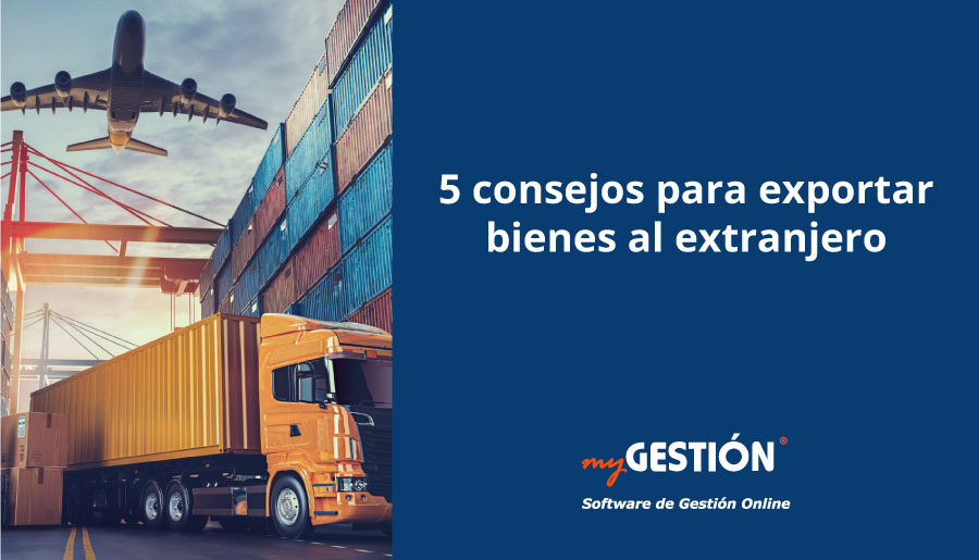 Vender y exportar bienes al extranjero